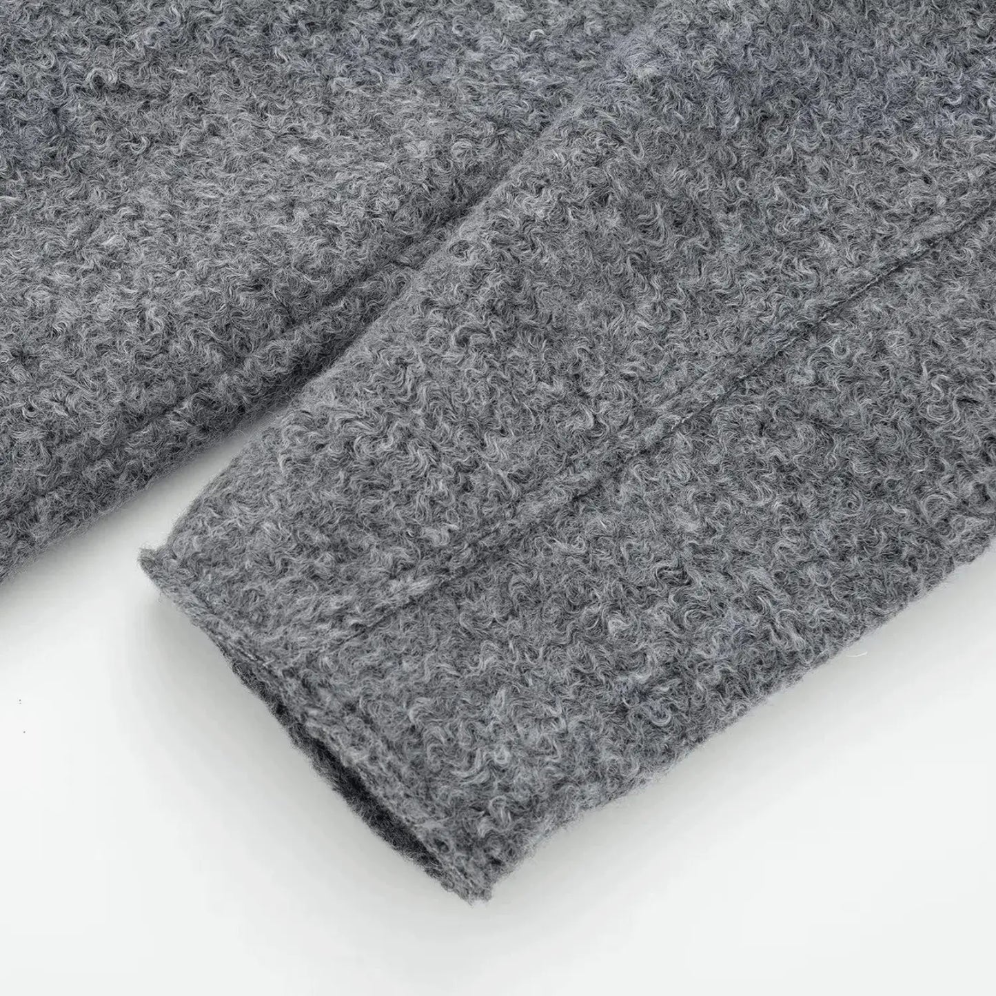 BOUCLÉ ZIP JACKET – MILAN
