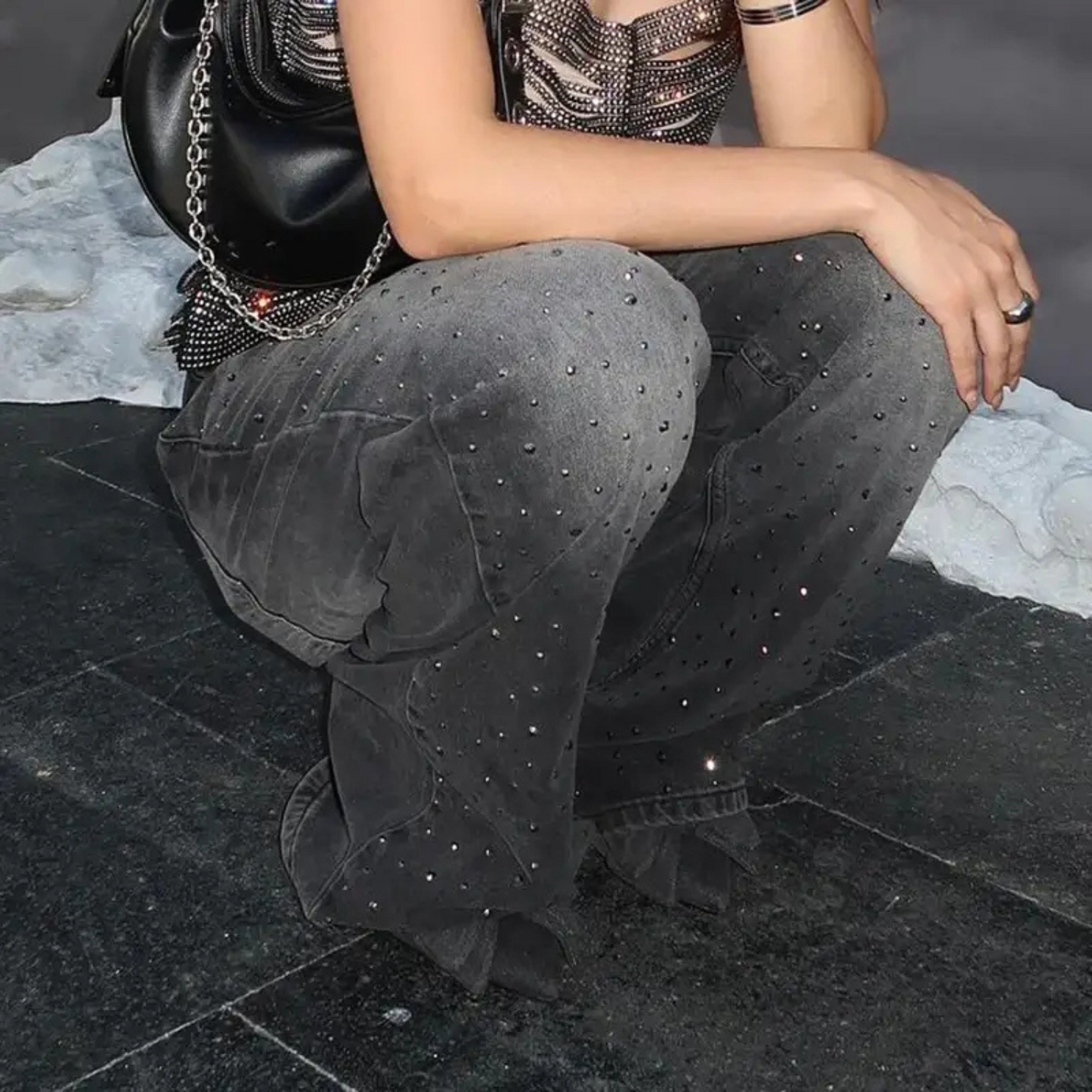 DUSK STRASS JEANS – BERLIN