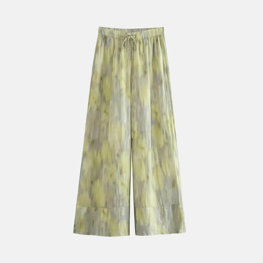 ABSTRACT WIDE PANTS – ANTIBES