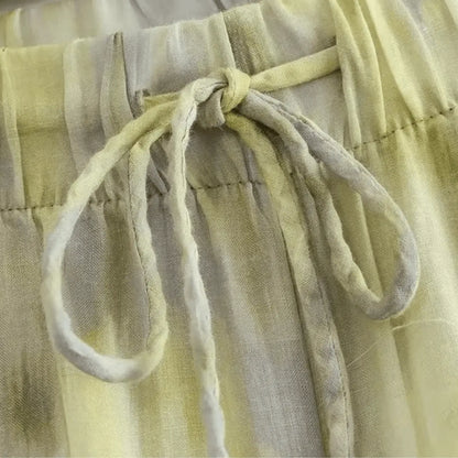 ABSTRACT WIDE PANTS – ANTIBES