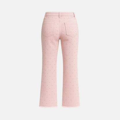 CRYSTAL STRAIGHT JEANS – MADRID