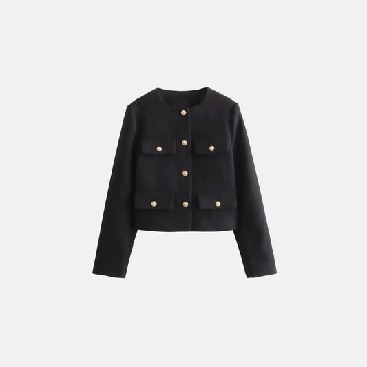 STRUCTURED POCKET JACKET – BUSSELS