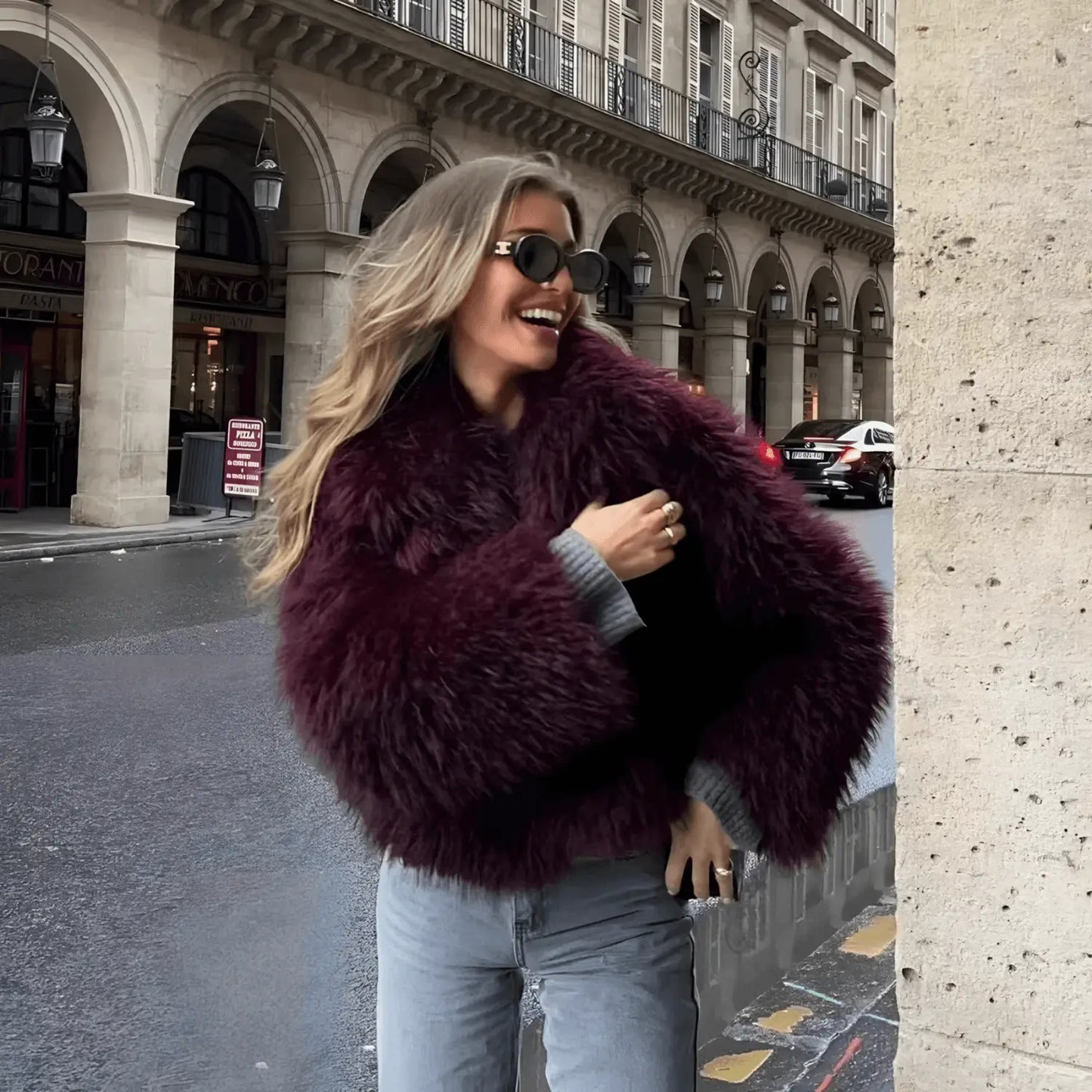 VELVET TEDDY COAT – FLORENCE