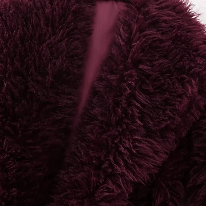 VELVET TEDDY COAT – FLORENCE