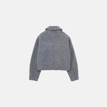 BOUCLÉ ZIP JACKET – MILAN