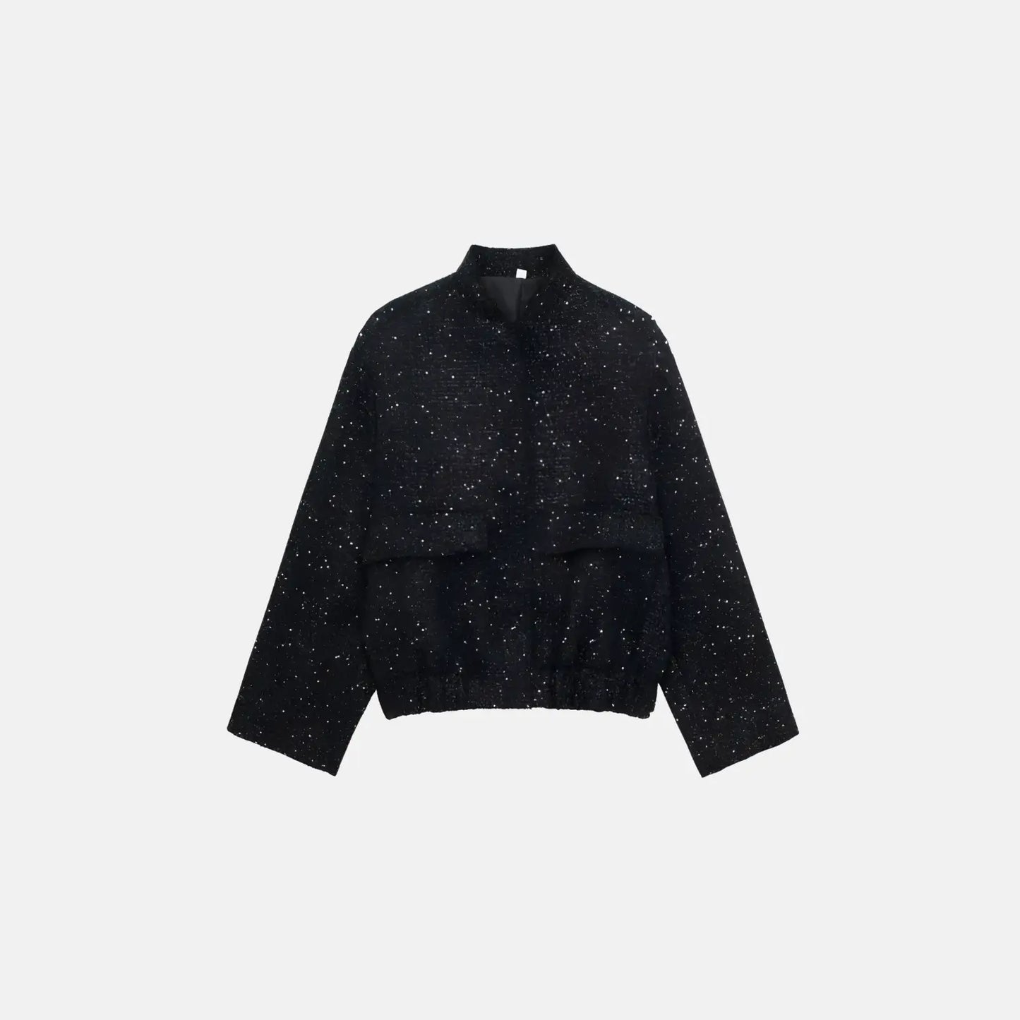 SEQUIN TEXTURED COAT – MONACO