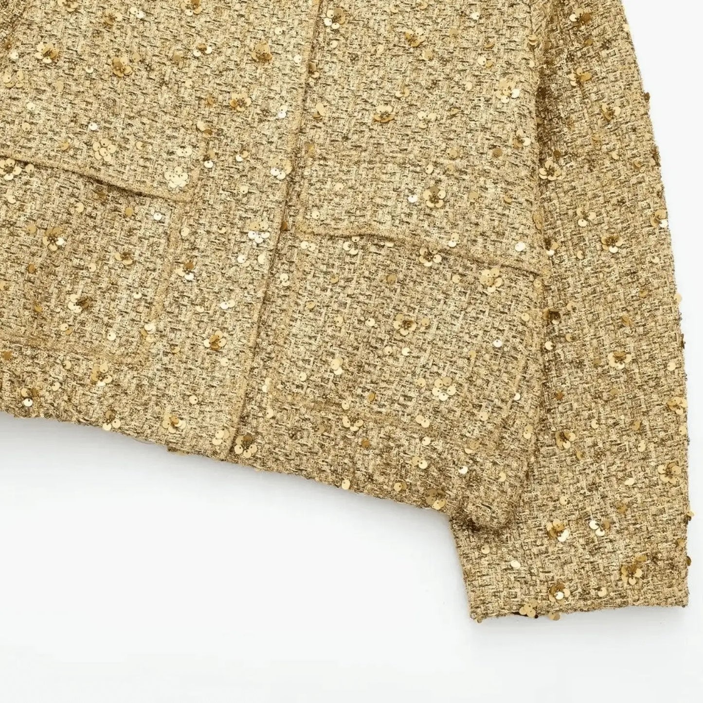 SEQUIN TEXTURED COAT – MONACO