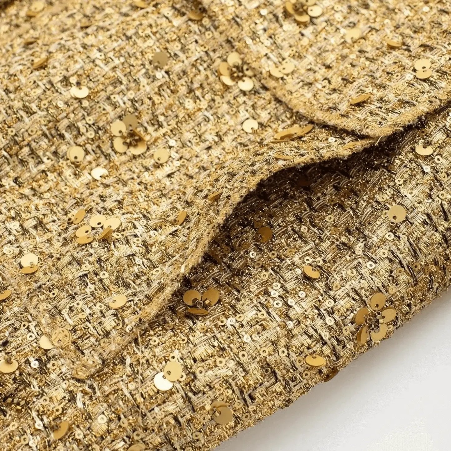 SEQUIN TEXTURED COAT – MONACO