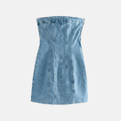 DENIM DRESS