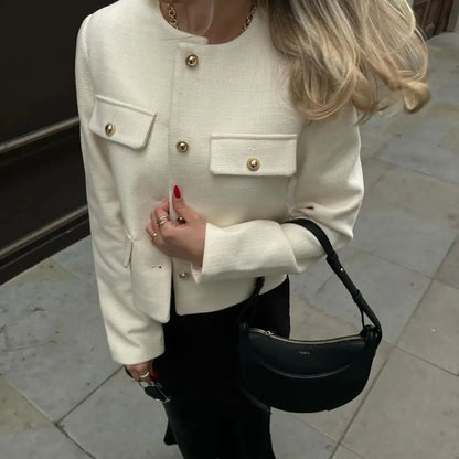 STRUCTURED POCKET JACKET – BUSSELS