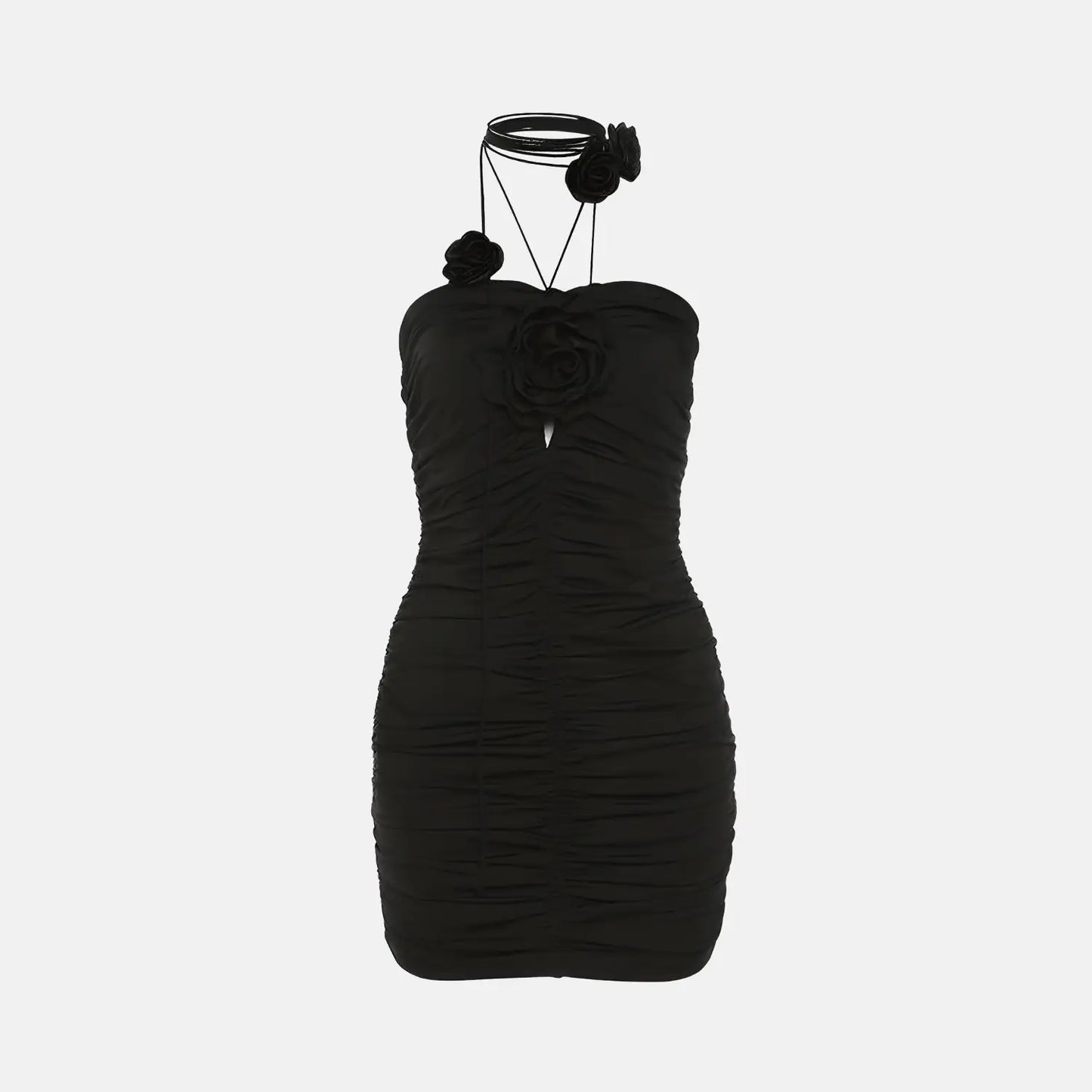 BLACK ROSE DRESS