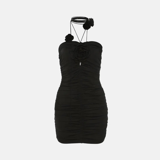 BLACK ROSE DRESS