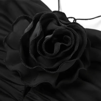 BLACK ROSE DRESS